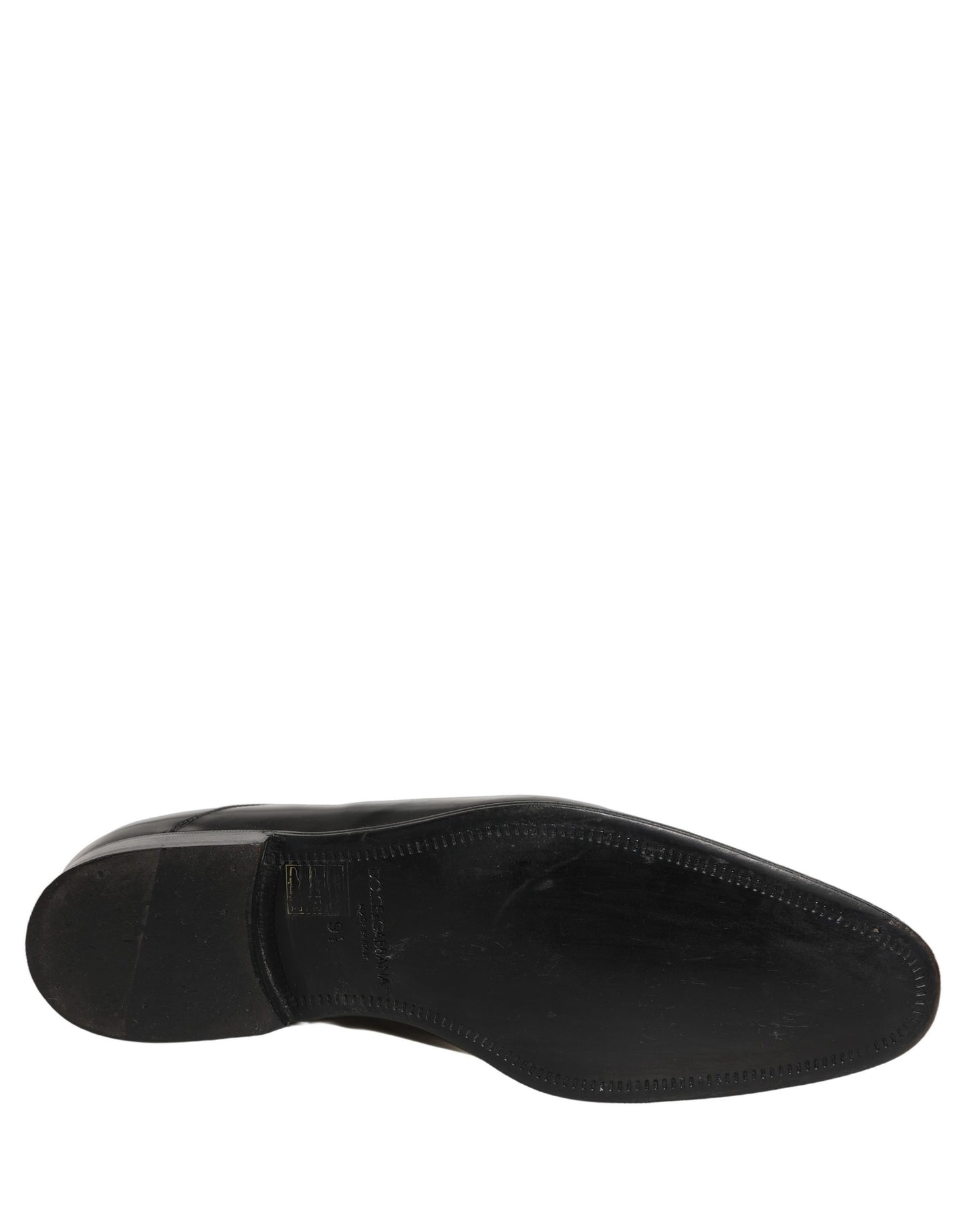 Black Leather Men Derby Dress Formal Shoes