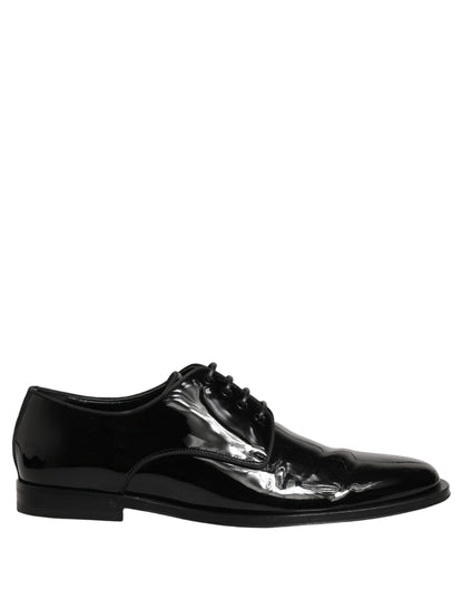 Black Leather Men Derby Dress Men Formal Shoes