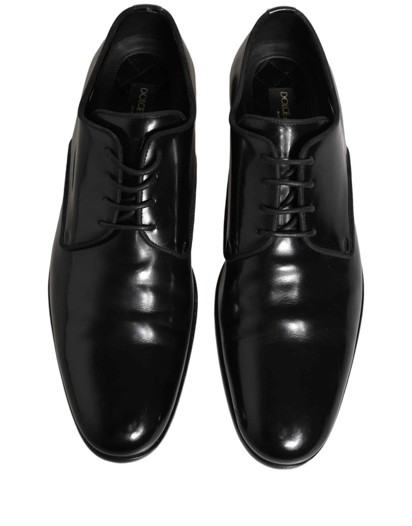 Black Leather Men Derby Dress Formal Shoes