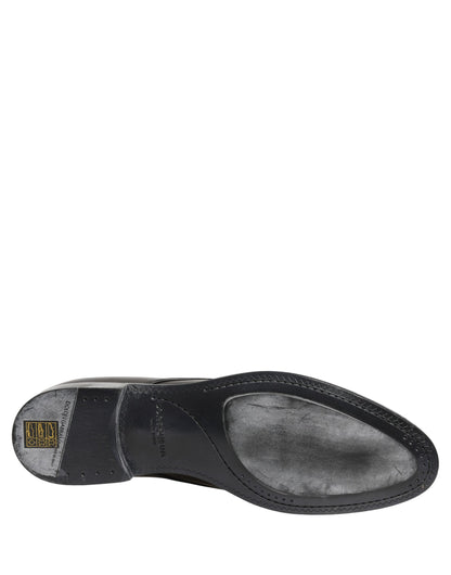 Dress Black Leather Lace Up Derby Men Shoes