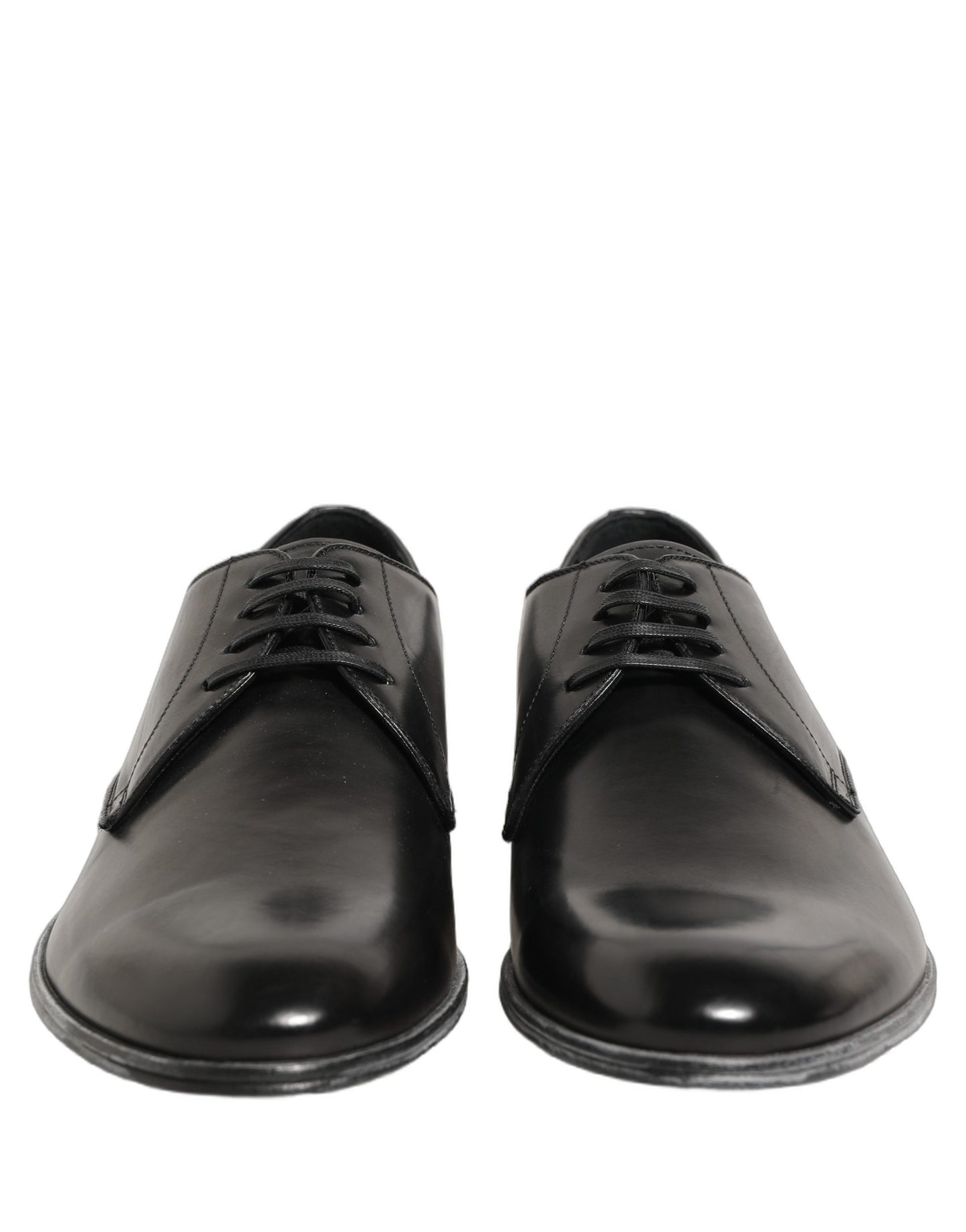 Dress Black Leather Lace Up Derby Men Shoes