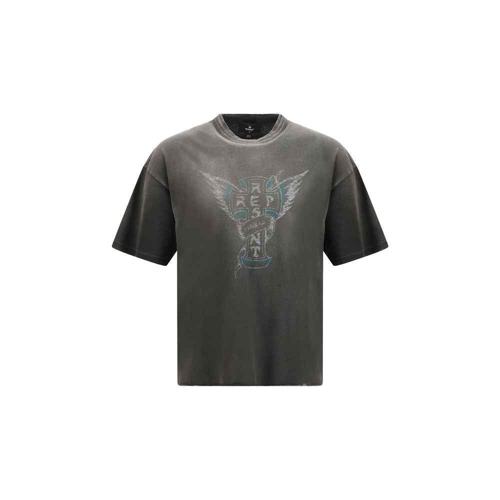 Gray Cotton T-Shirt