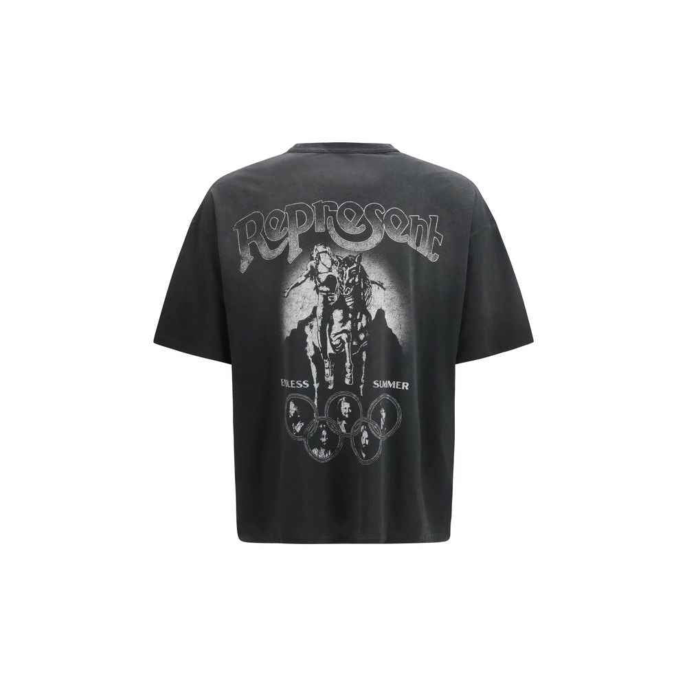 Gray Cotton T-Shirt