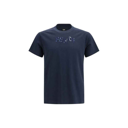 Blue Cotton T-Shirt