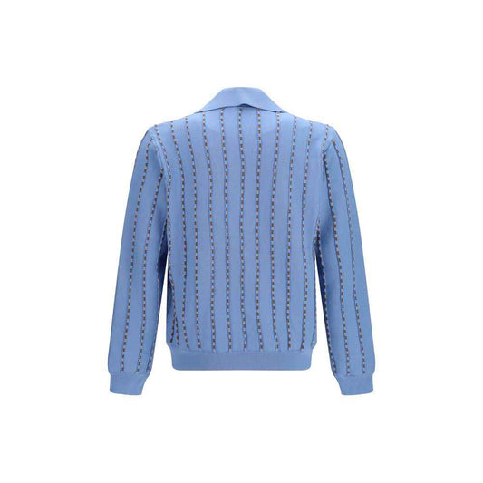 Blue Cotton Sweatshirt