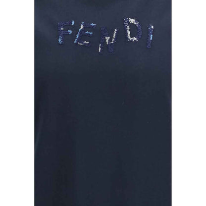 Blue Cotton T-Shirt