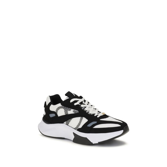 Multicolor Polyester Low Top Sneakers