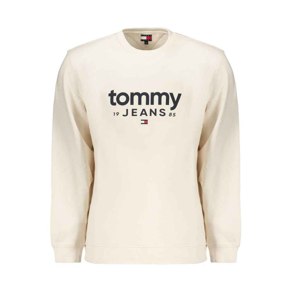 White Cotton Men's Sweatshirt