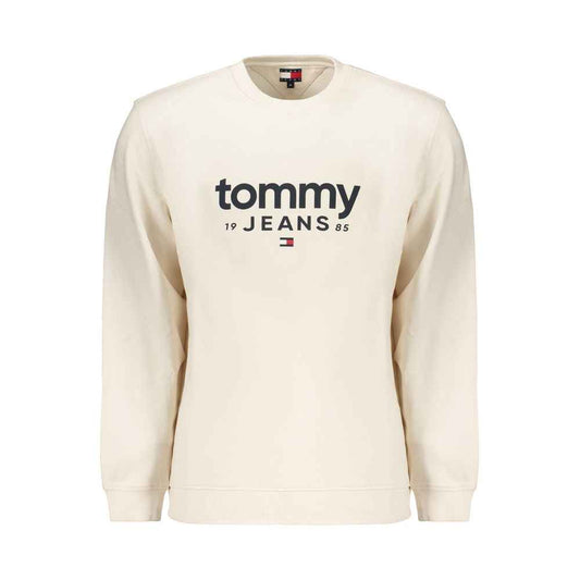 White Cotton Men's Sweatshirt