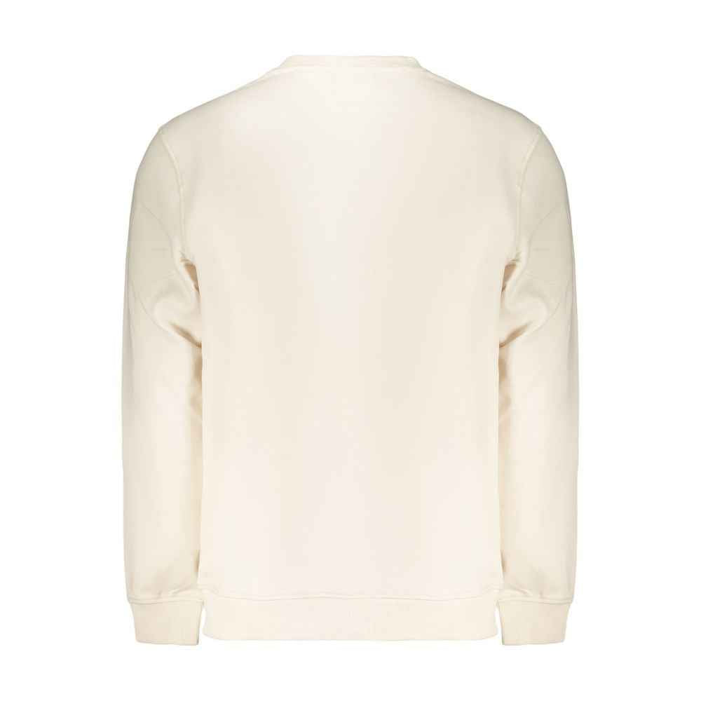 White Cotton Men's Sweatshirt
