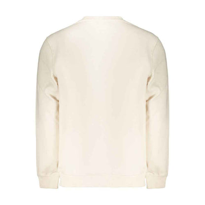 White Cotton Men's Sweatshirt