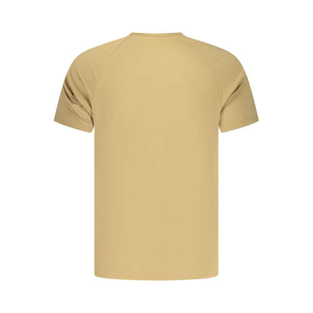 Gold Poliestere Mens T-Shirt