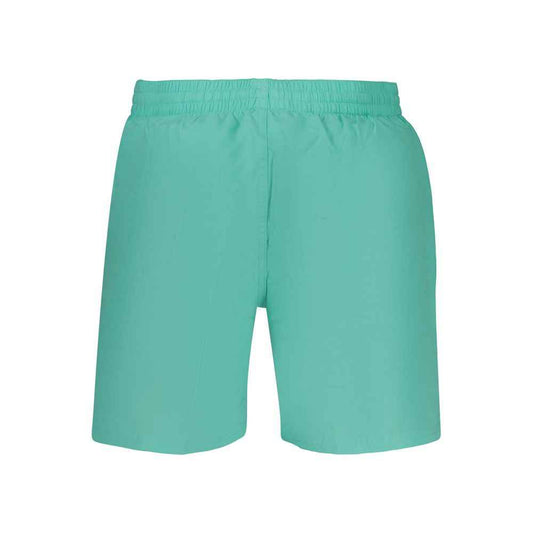 Azzurro Polyester Men's Swim Boxer