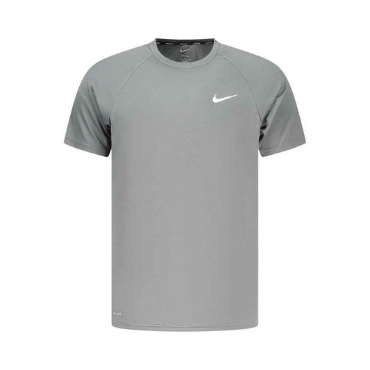 Gray Polyester Men's T-Shirt