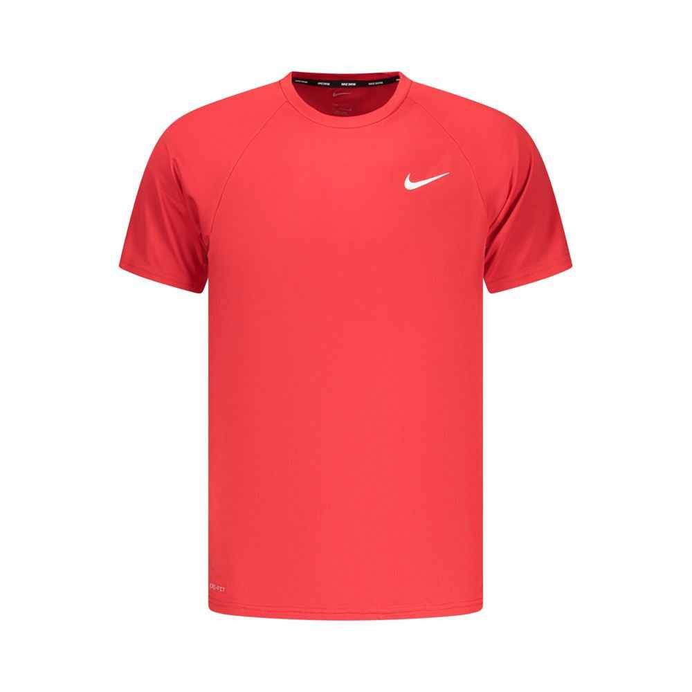 Red Polyester Men's T-Shirt