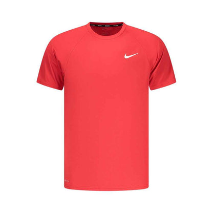 Red Polyester Men's T-Shirt