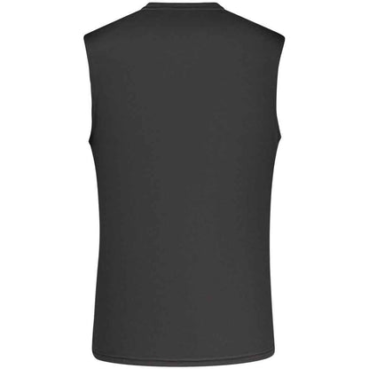 Black Polyester Men's Tank Top