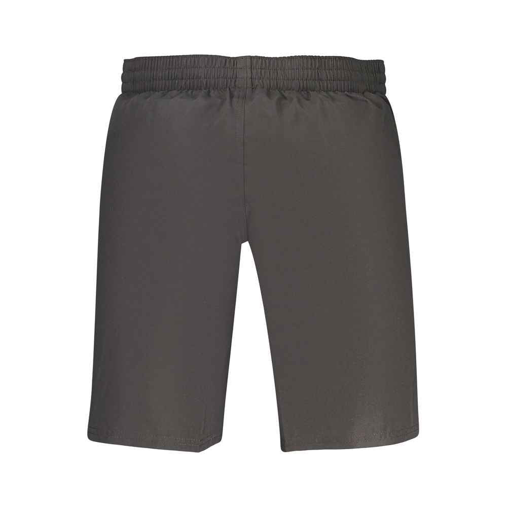 Black Polyester Men's Boxer