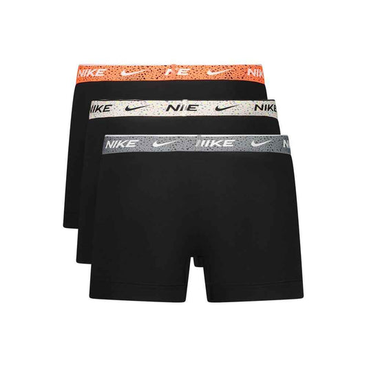 Black Cotton Men's Shorts