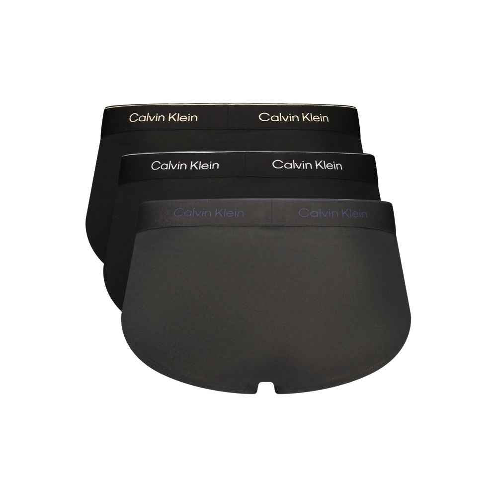 Black Cotton Men Brief