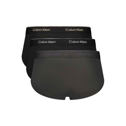 Black Cotton Men Brief
