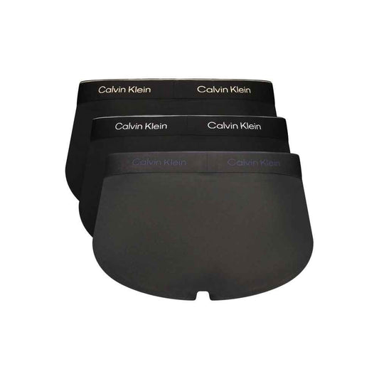 Black Cotton Men Brief