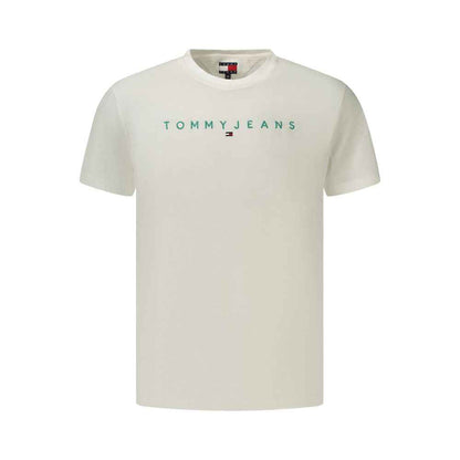White Cotton Men's T-Shirt