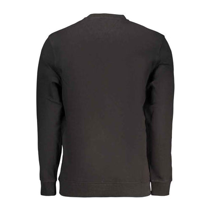 Black Cotton Sweatshirt