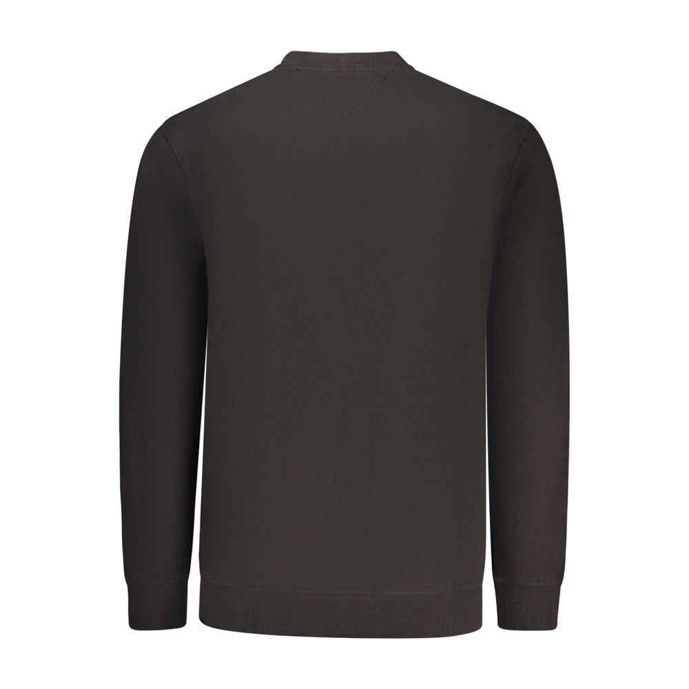 Black Cotton Sweatshirt