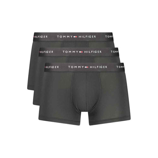 Black Polyester Boxers
