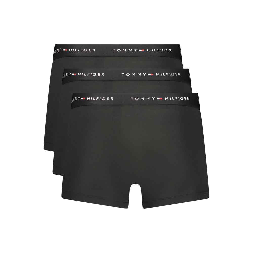 Black Polyester Boxers