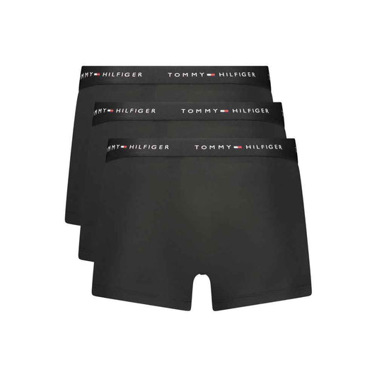 Black Polyester Boxers