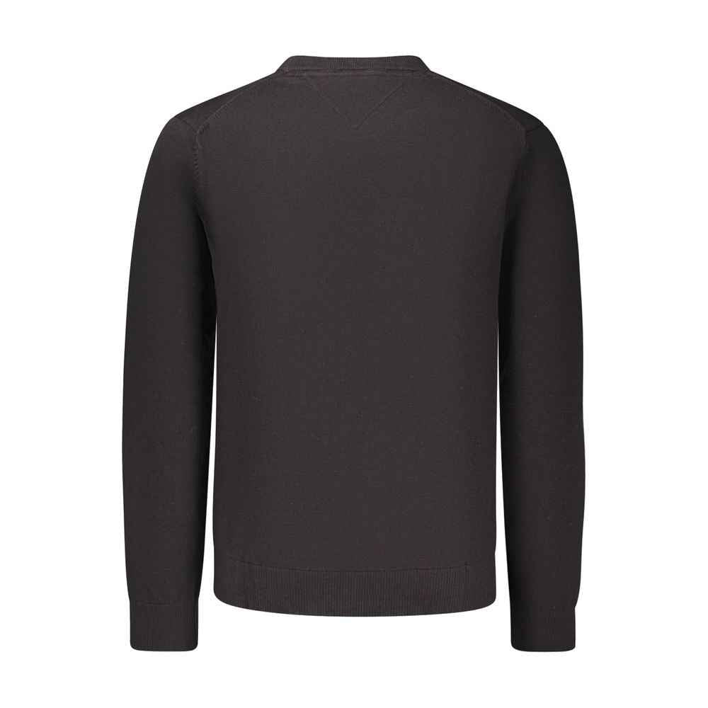 Black Cotton Sweatshirt