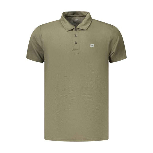 Green Polyester Polo Shirt