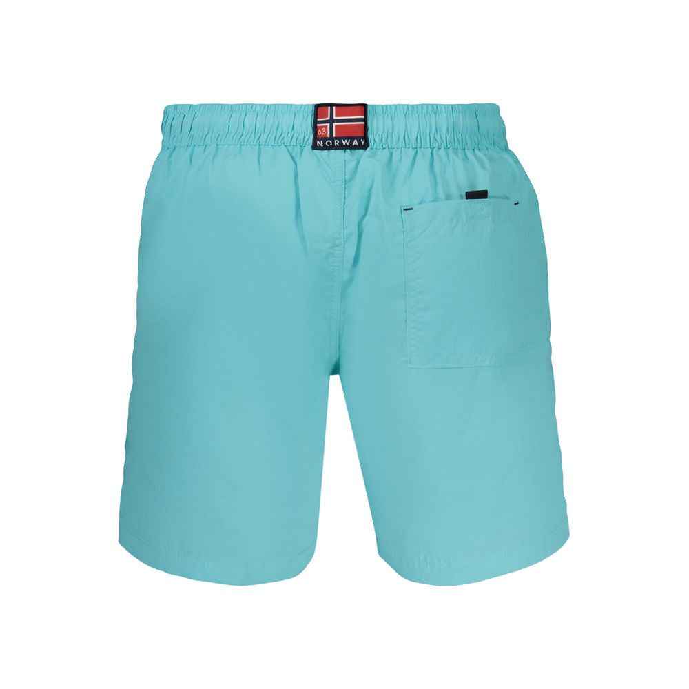 Blue Polyamide Swim Shorts