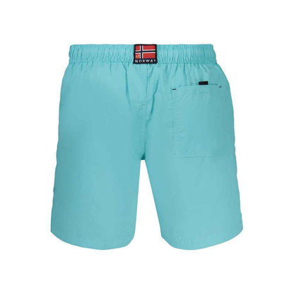 Blue Polyamide Swim Shorts