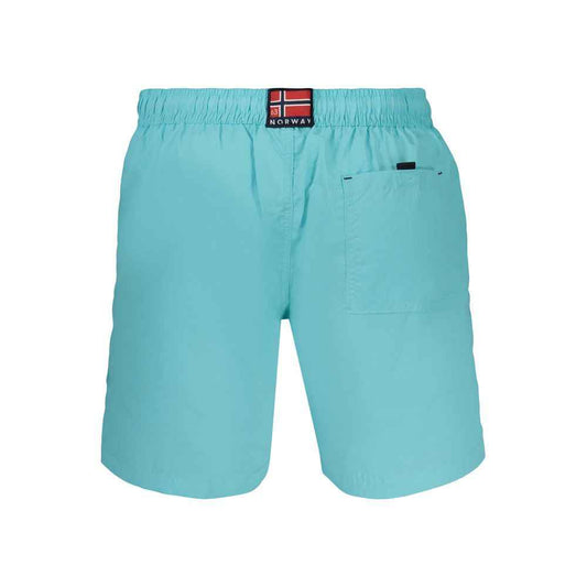 Blue Polyamide Swim Shorts