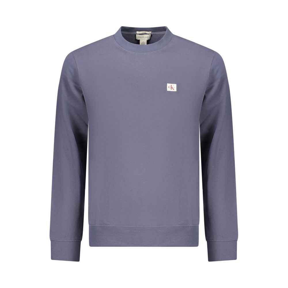 Blue Cotton Sweatshirt