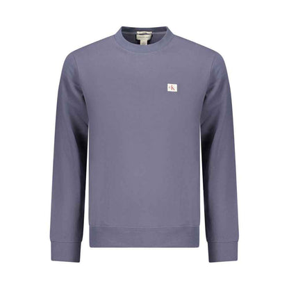 Blue Cotton Sweatshirt