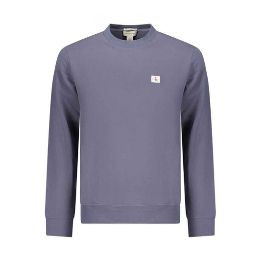 Blue Cotton Sweatshirt
