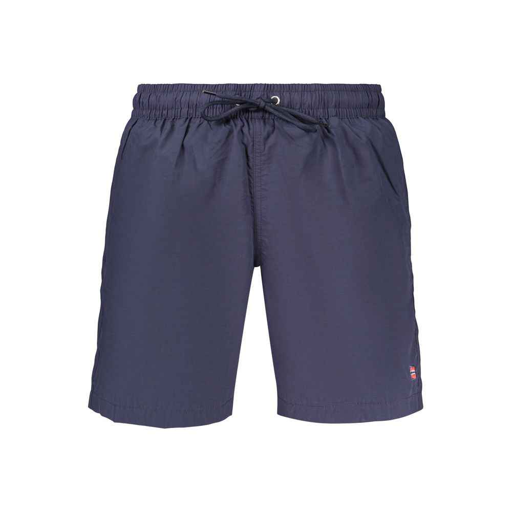 Blue Polyamide Swim Shorts