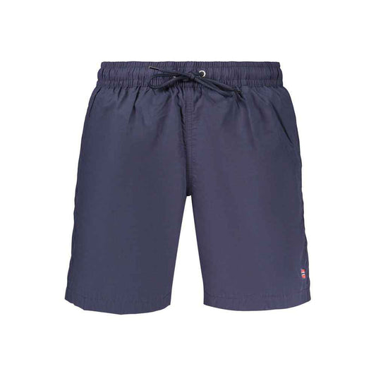Blue Polyamide Swim Shorts