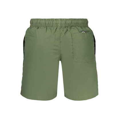 Green Polyamide Swim Shorts