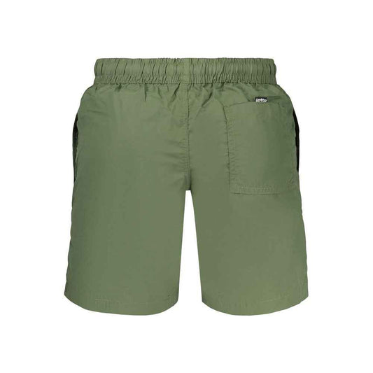 Green Polyamide Swim Shorts