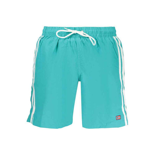 Blue Polyamide Swim Shorts