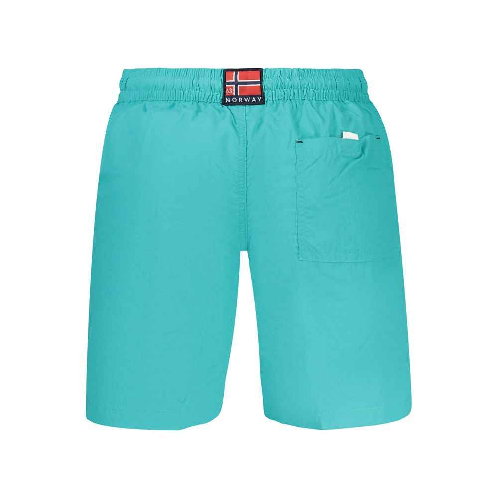Blue Polyamide Swim Shorts