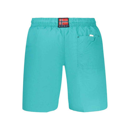 Blue Polyamide Swim Shorts