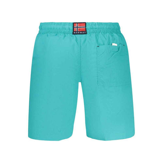 Blue Polyamide Swim Shorts