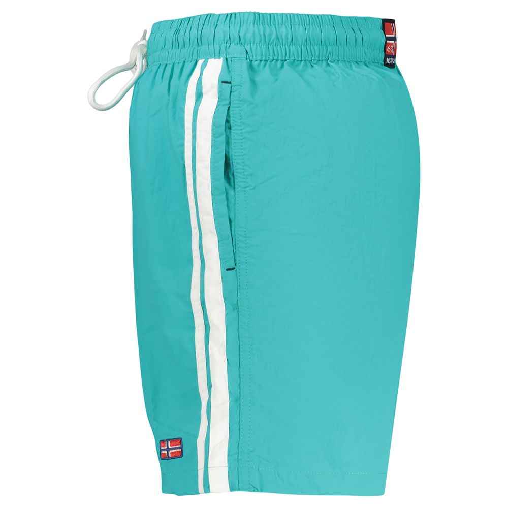 Blue Polyamide Swim Shorts