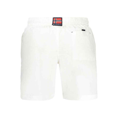 White Polyamide Swim Shorts